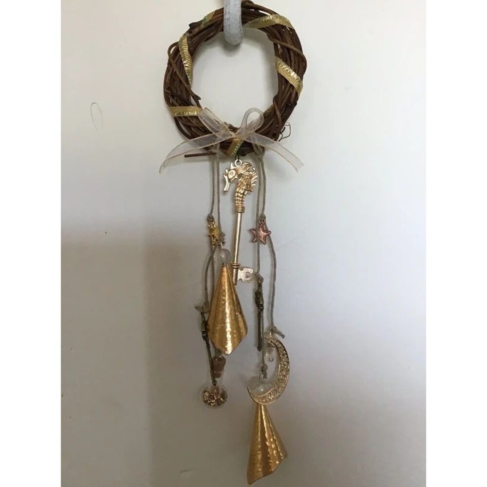 Golden Moon Witchy Bells